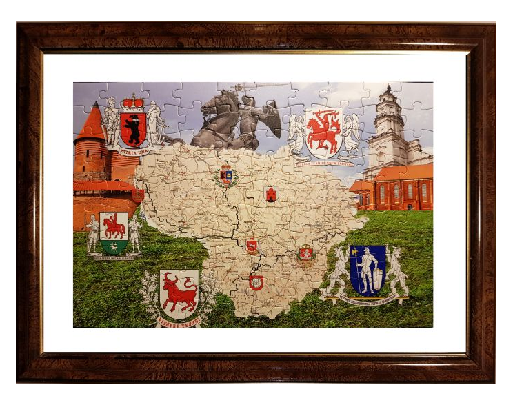 Puzlė rėmelyje (rėmelis nepridedamas) 